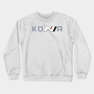 Kona N (Bigger) White Crewneck Sweatshirt